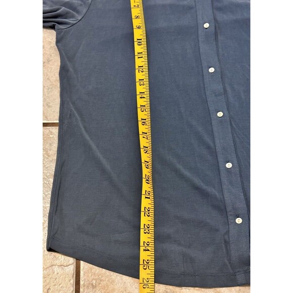 NWT Lucky Brand Women Size L Blue Button-Up Cardigan Capsule Wardrobe Office - Picture 7 of 10